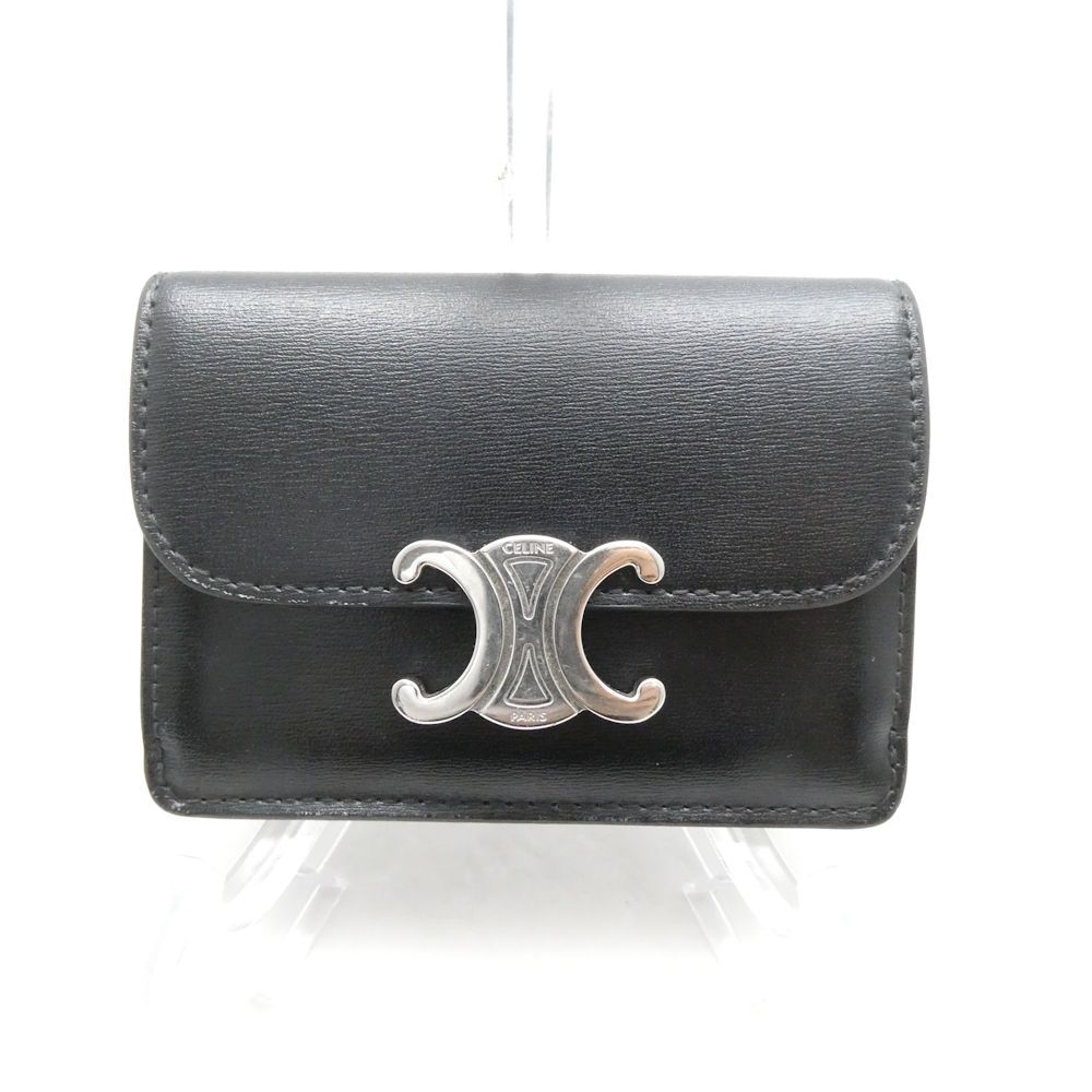 Celine Card Case with Triomphe Flap Business