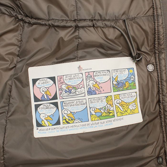 Moncler Hermine Down Coat Jacket — view 7