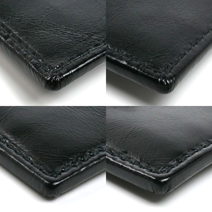 Prada Soft Looks Triangle Logo Card Case Black — view 5