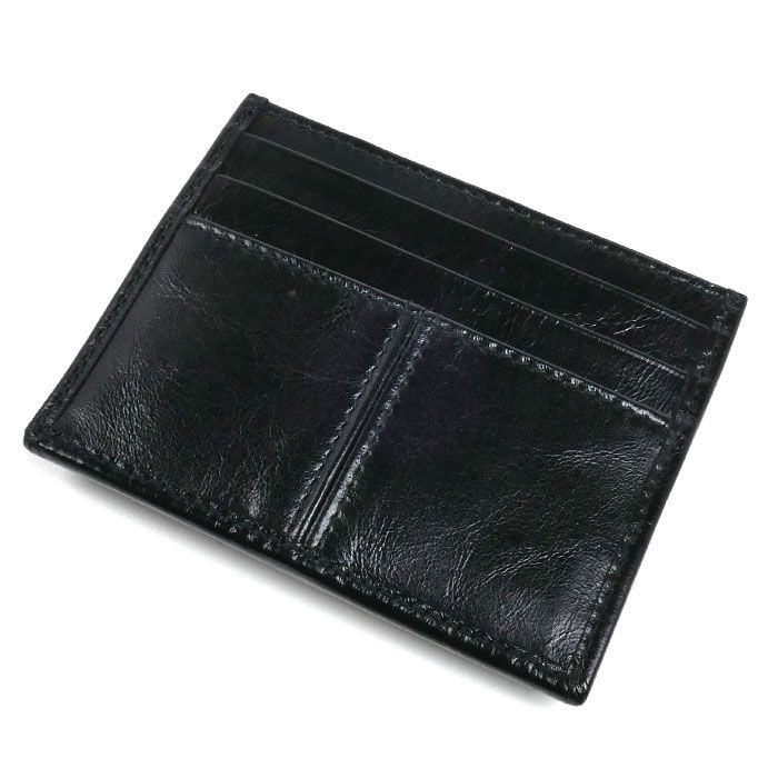 Prada Soft Looks Triangle Logo Card Case Black — view 2