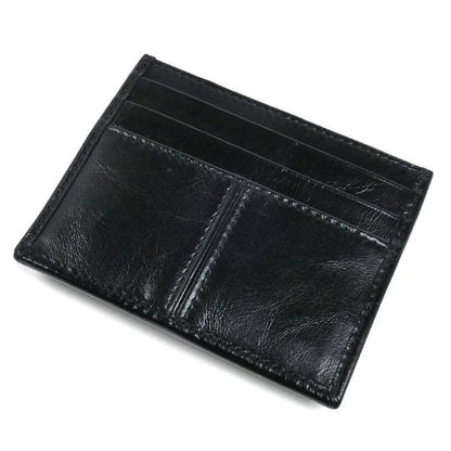 Prada Soft Looks Triangle Logo Card Case Black — view 2