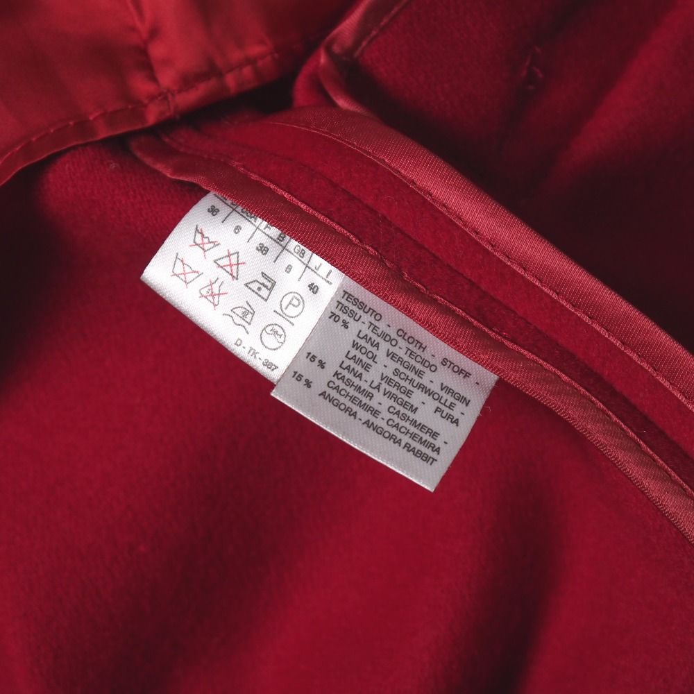 Max Mara Coat Cashmere Angora Mixed Over RB 40 — view 7