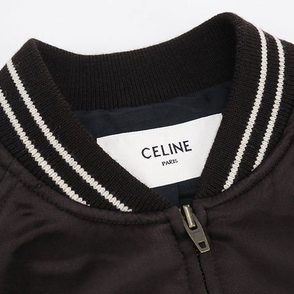 Celine Souvenirteddyjacket Edith Marine C Logo Jacket — view 3
