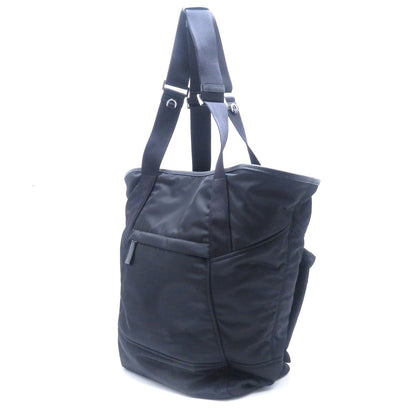 Prada Tote Black Nylon Leather — view 2