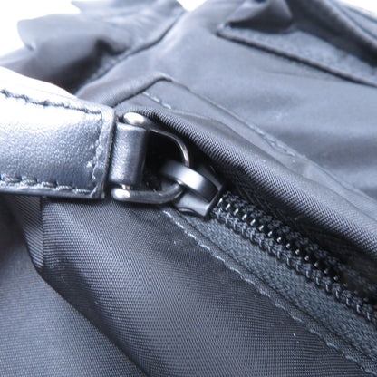 Prada Tote Black Nylon Leather — view 8
