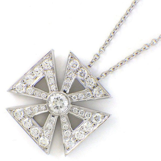 Tiffany & Co Necklace Maltese Cross Pave Diamond