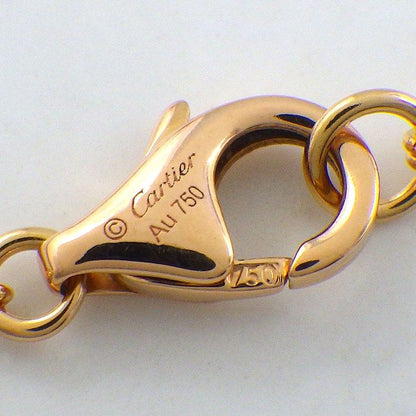 Cartier Bracelet D'amour Saphir Leger Pink Sapphire 18k Gold — view 4