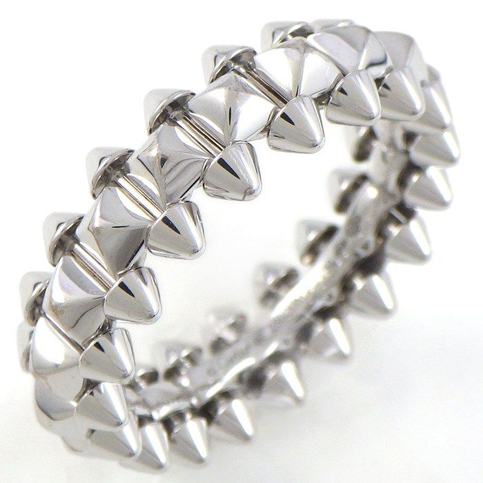 Cartier Ring Crush Medium Model MM 18k White Gold