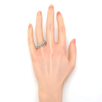 Cartier Ring Crush Medium Model MM 18k White Gold — view 5