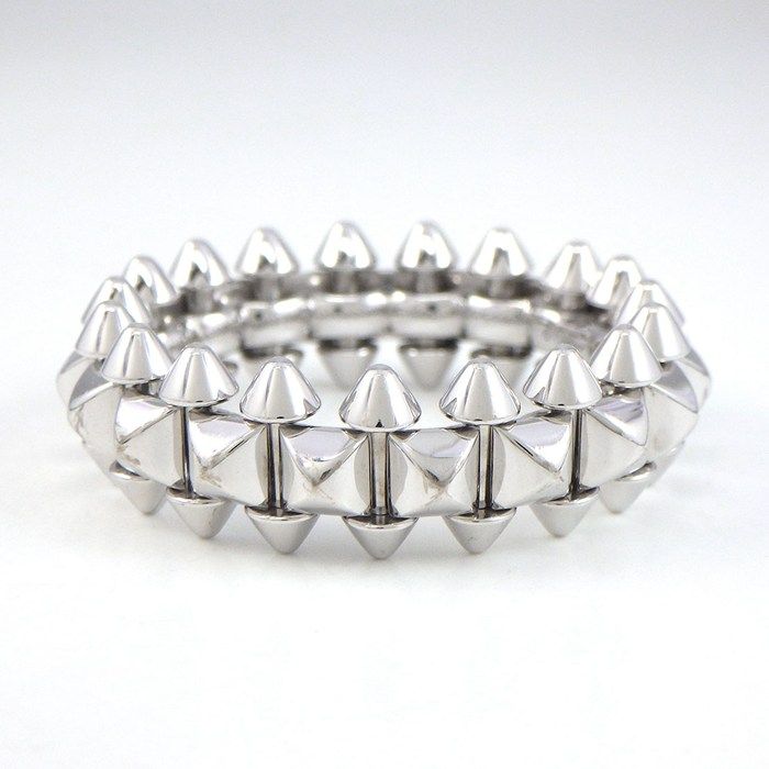Cartier Ring Crush Medium Model MM 18k White Gold — view 2