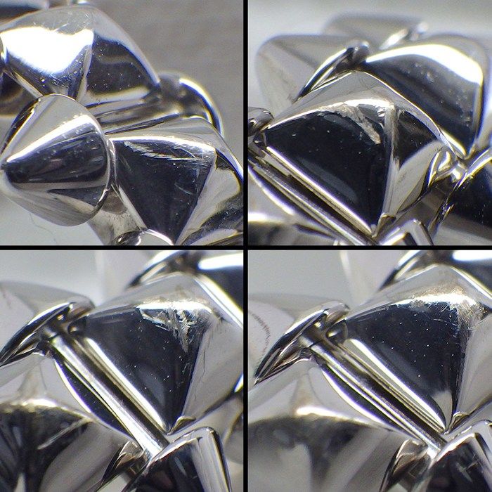 Cartier Ring Crush Medium Model MM 18k White Gold — view 4