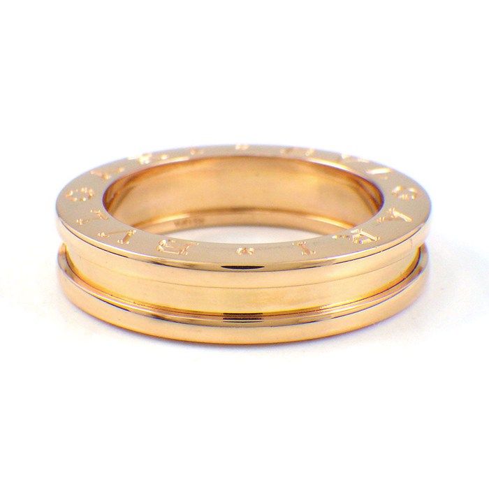 Bvlgari Ring B.Zero1 Band XS 18k Pink Gold — view 2