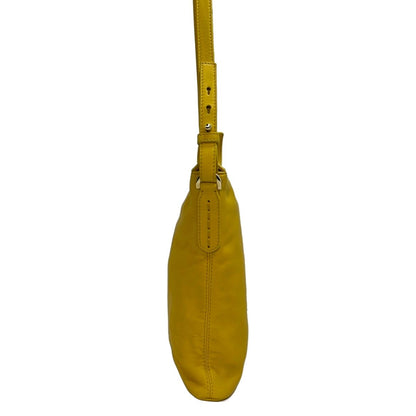 Bvlgari Shoulder Bag Sotirio Yellow Embossed Leather — view 2