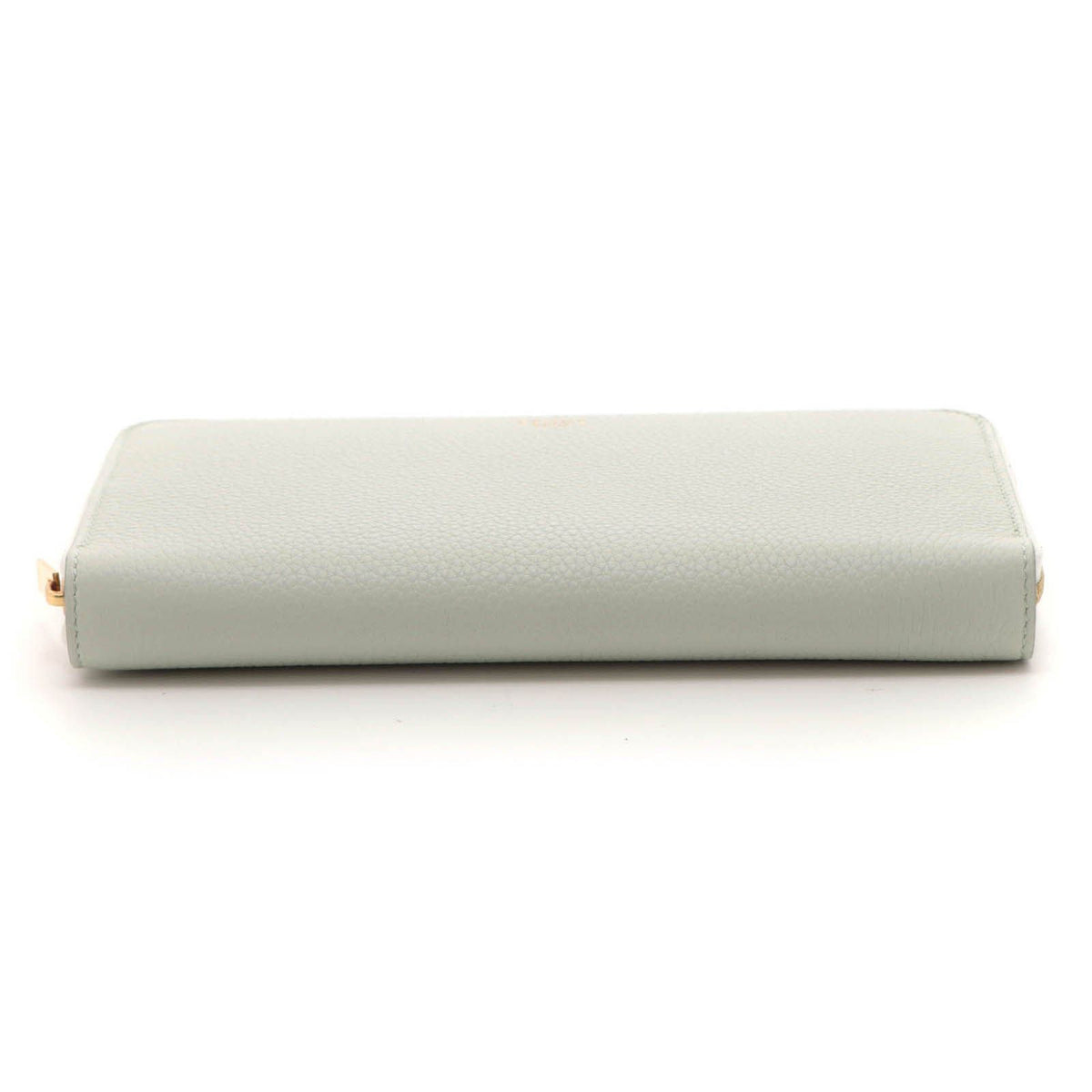 Celine Round Wallet Light Green Leather — view 3