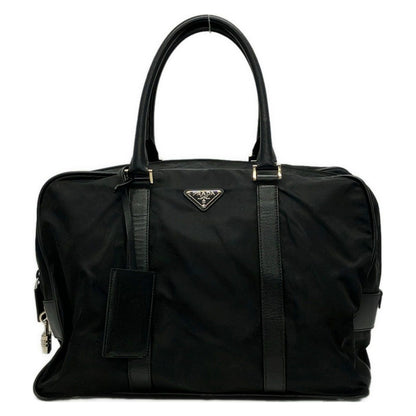 Prada Business Bag Black No Lock Leather