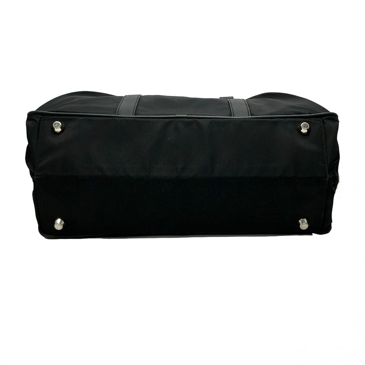 Prada Business Bag Black No Lock Leather — view 5