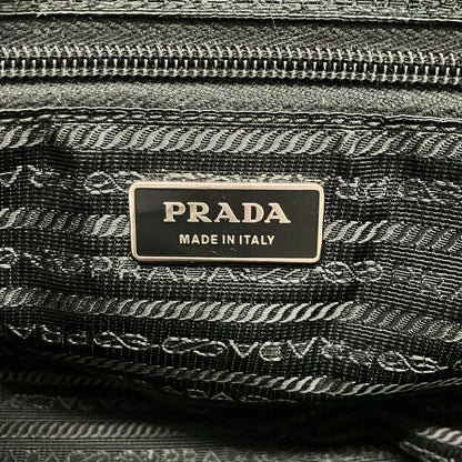 Prada Business Bag Black No Lock Leather — view 8