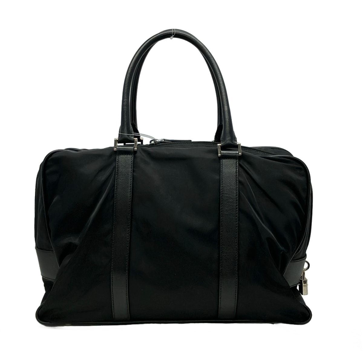 Prada Business Bag Black No Lock Leather — view 3