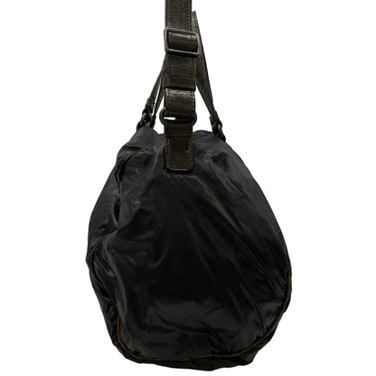 Bottega Veneta Shoulder Bag Black Dark Brown Leather — view 2