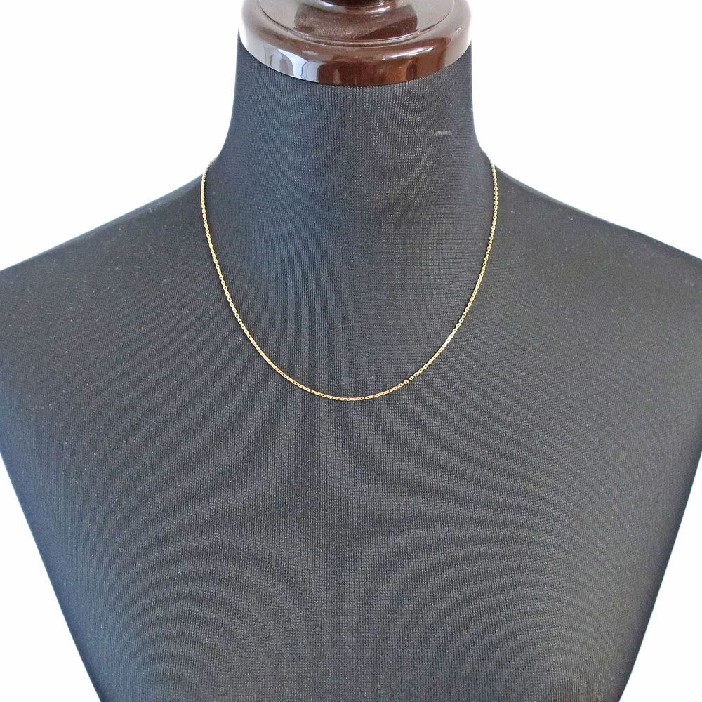 Van Cleef & Arpels Forsa Chain 42 Yellow Gold Necklace — view 7
