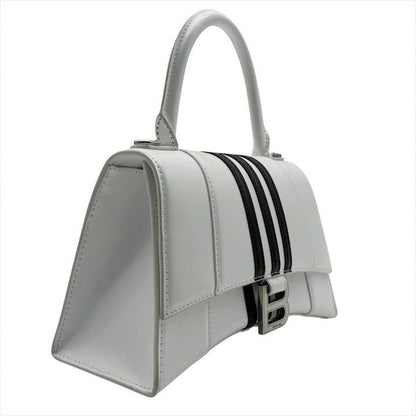 Balenciaga Adidas Collaboration 2-Way Bag Hourglass Small White — view 2