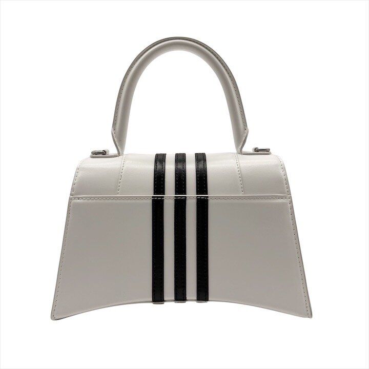 Balenciaga Adidas Collaboration 2-Way Bag Hourglass Small White — view 3