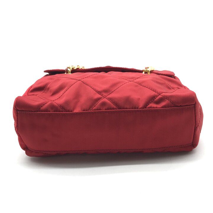 Prada Mini Quilted Nylon Chain Shoulder Bag — view 3