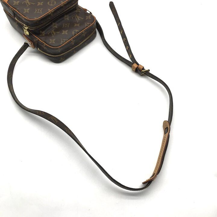 Louis Vuitton Monogram Amazon Shoulder Bag Crossbody Leather Brown — view 6