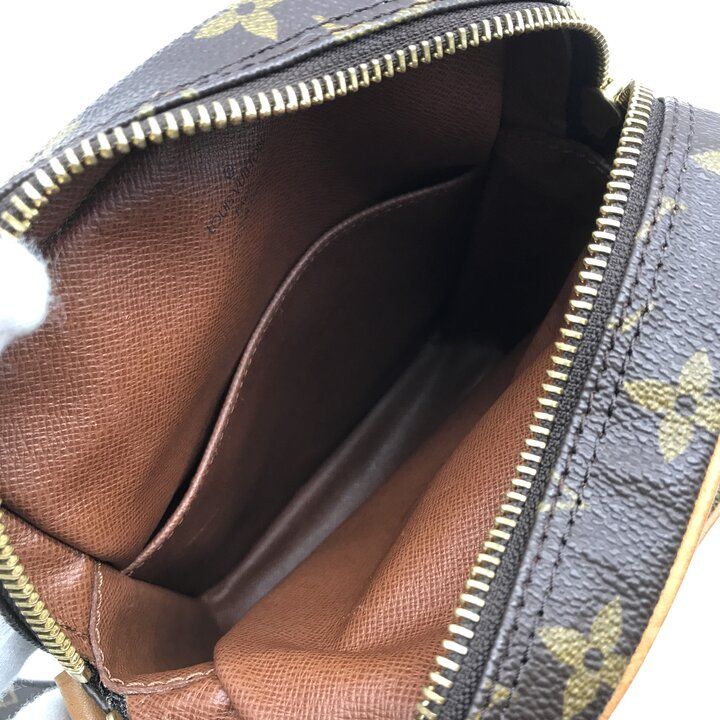 Louis Vuitton Monogram Amazon Shoulder Bag Crossbody Leather Brown — view 7