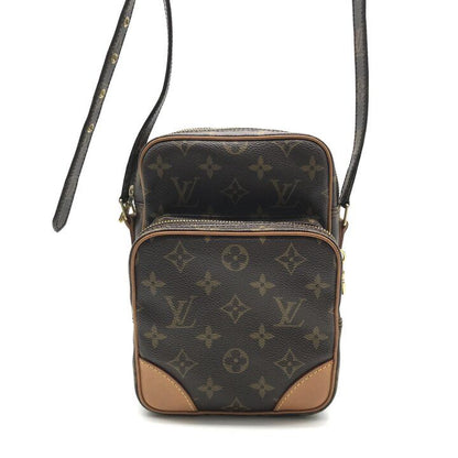 Louis Vuitton Monogram Amazon Shoulder Bag Crossbody Leather Brown