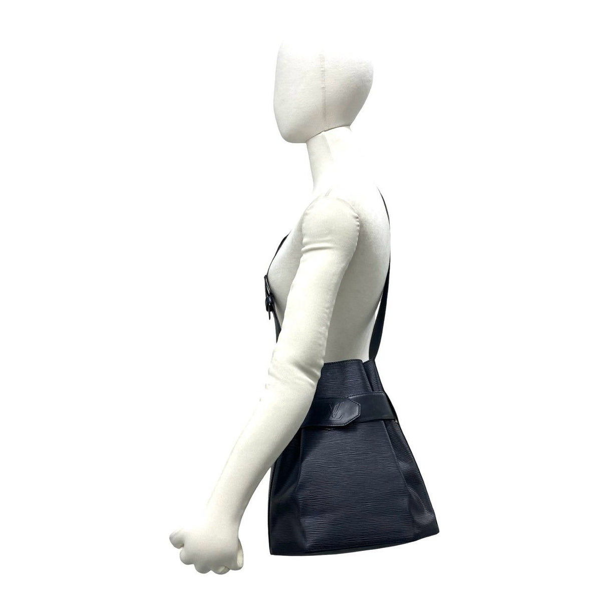 Louis Vuitton Vintage Sac D'epaule PM Epi Leather Shoulder Bag Cross Noir — view 2