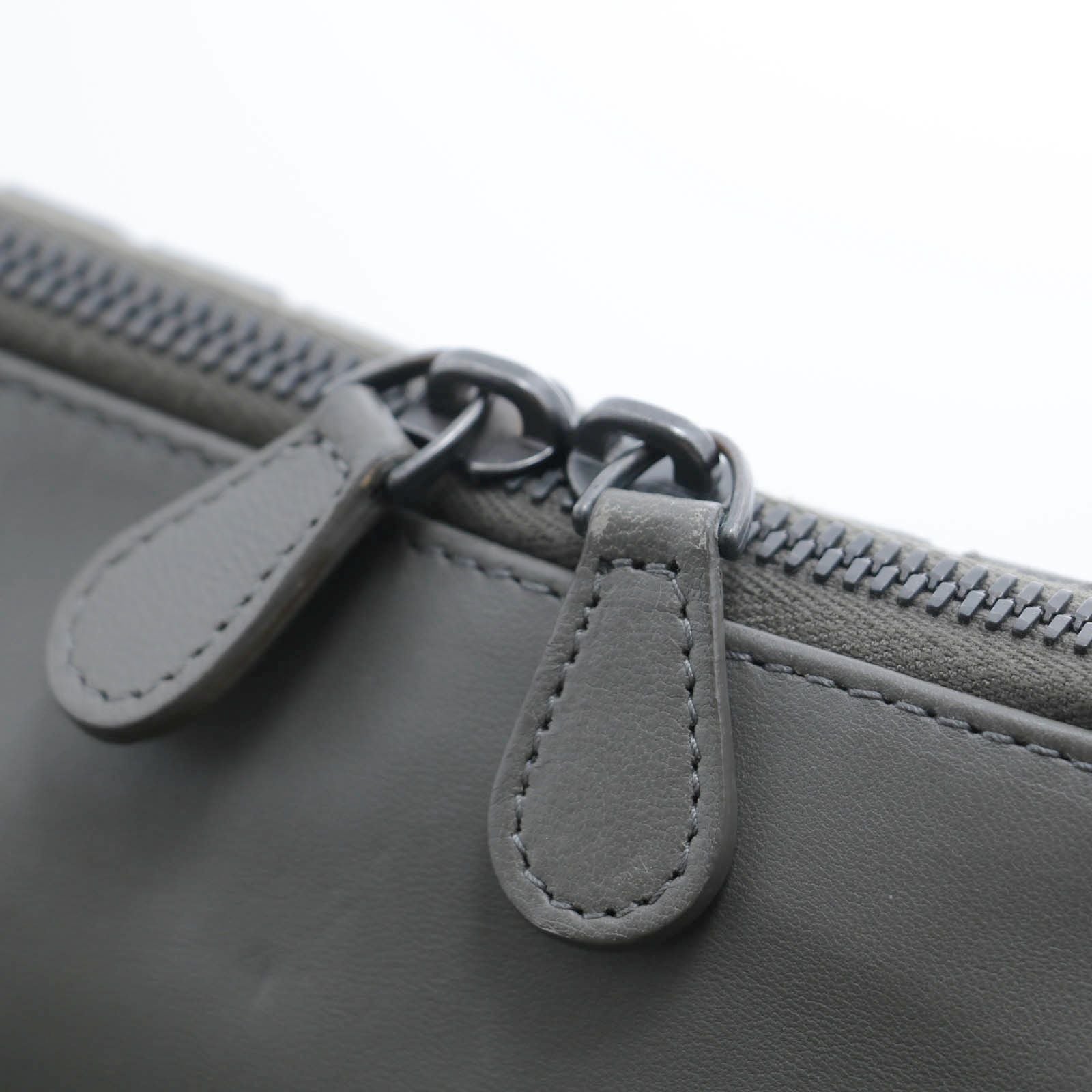 Bottega Veneta Intrecciato Handbag Khaki Leather — view 5