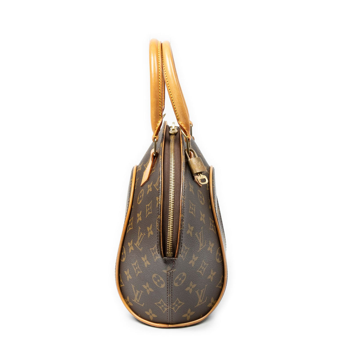 Louis Vuitton Ellipse Brown Monogram Canvas Handbag — view 4
