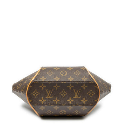 Louis Vuitton Ellipse Brown Monogram Canvas Handbag — view 6