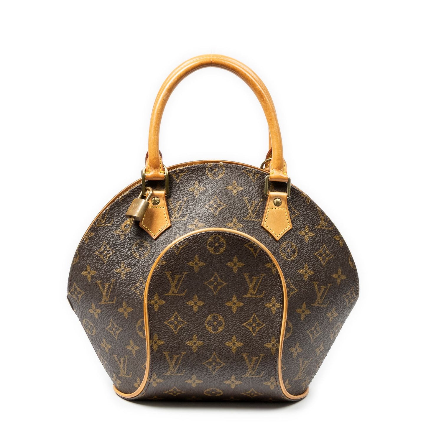 Louis Vuitton Ellipse Brown Monogram Canvas Handbag