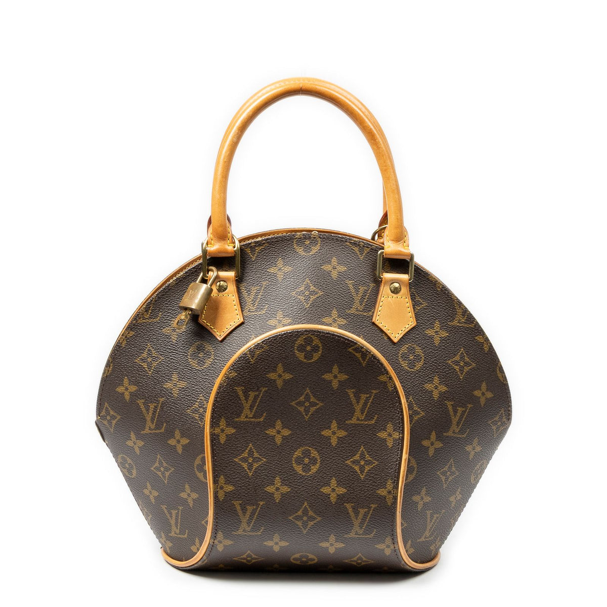 Louis Vuitton Ellipse Brown Monogram Canvas Handbag