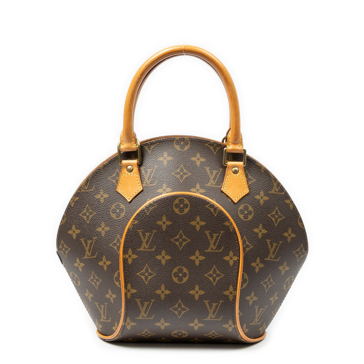 Louis Vuitton Ellipse Brown Monogram Canvas Handbag — view 5