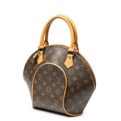 Louis Vuitton Ellipse Brown Monogram Canvas Handbag — view 2