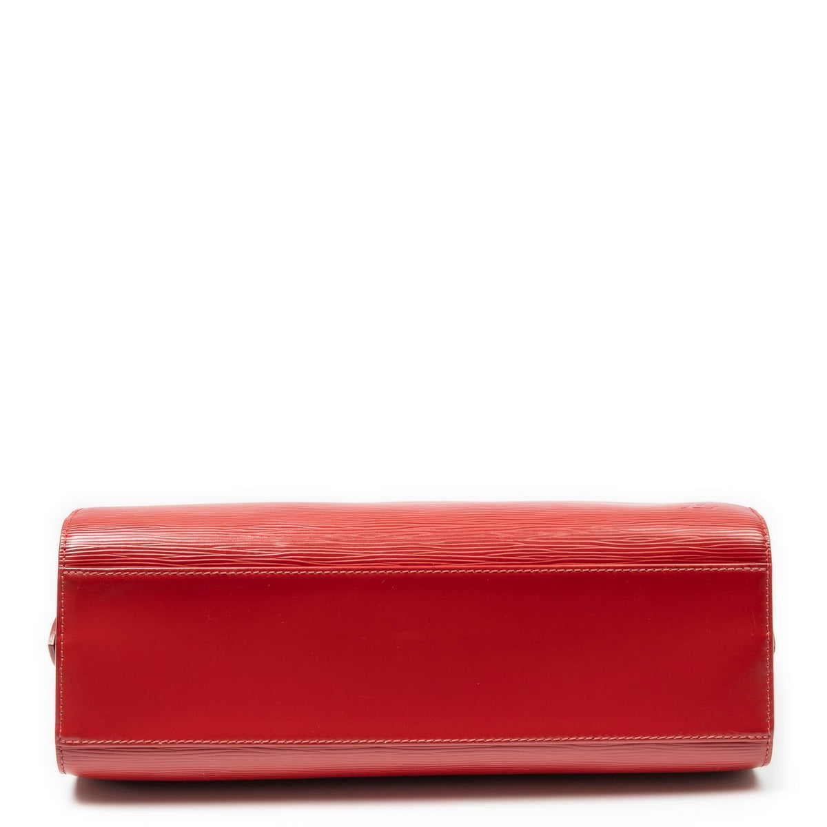 Louis Vuitton Pont Neuf Red Epi Handbag — view 6