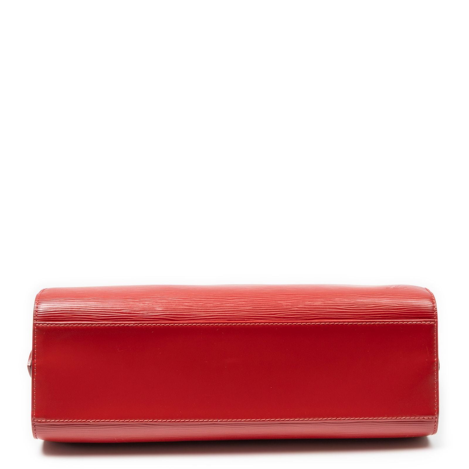 Louis Vuitton Pont Neuf Red Epi Handbag — view 6