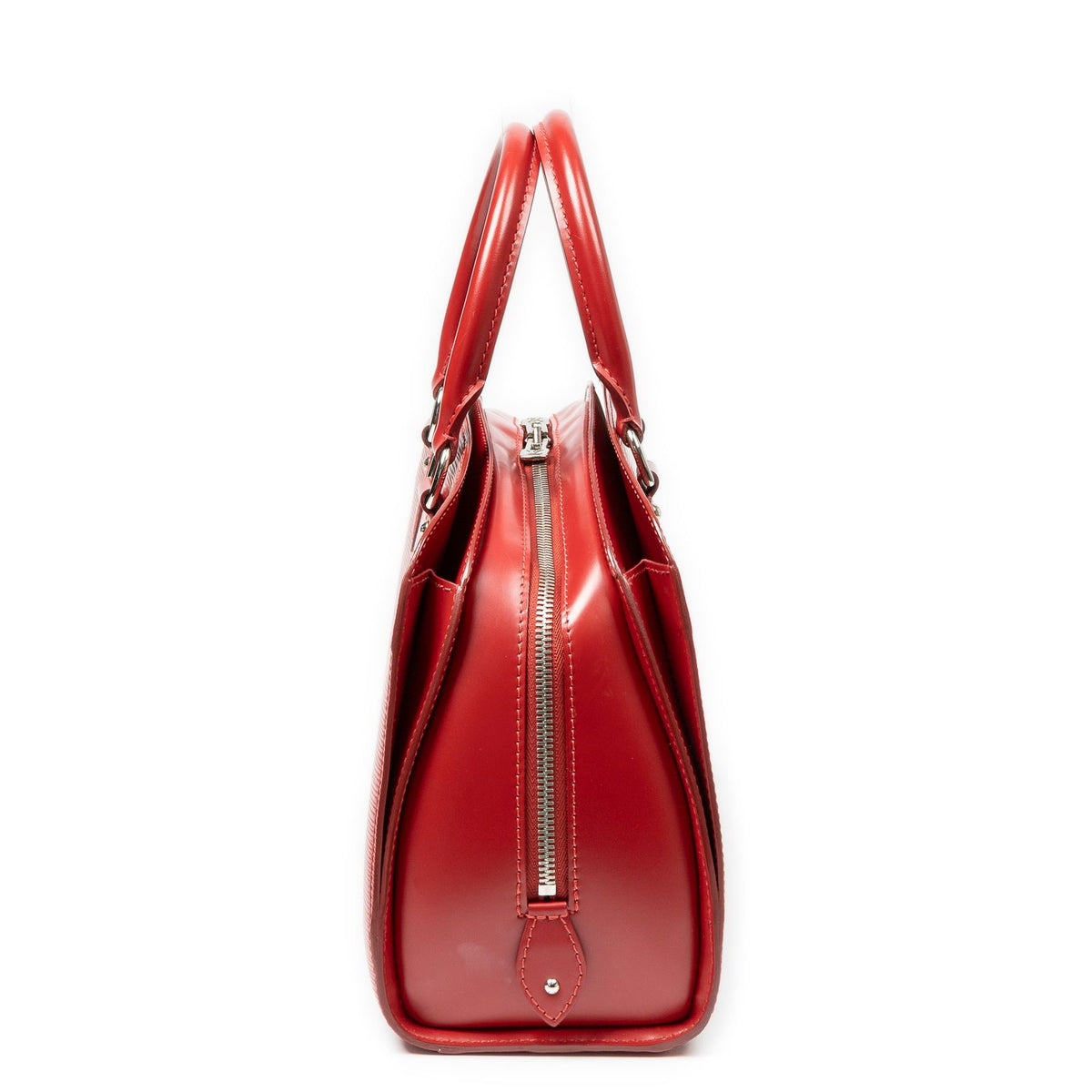 Louis Vuitton Pont Neuf Red Epi Handbag — view 3