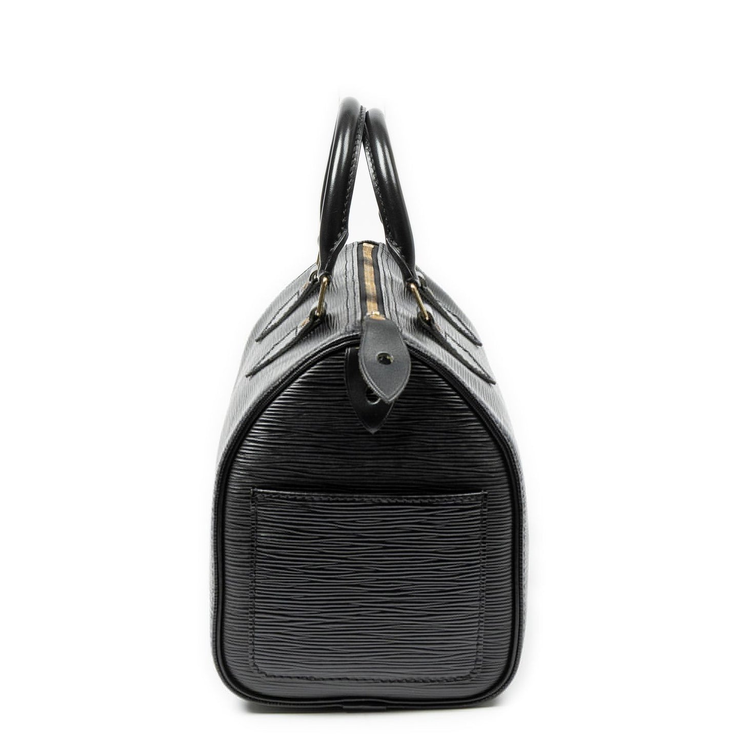 Louis Vuitton Speedy Black Epi Handbag — view 3