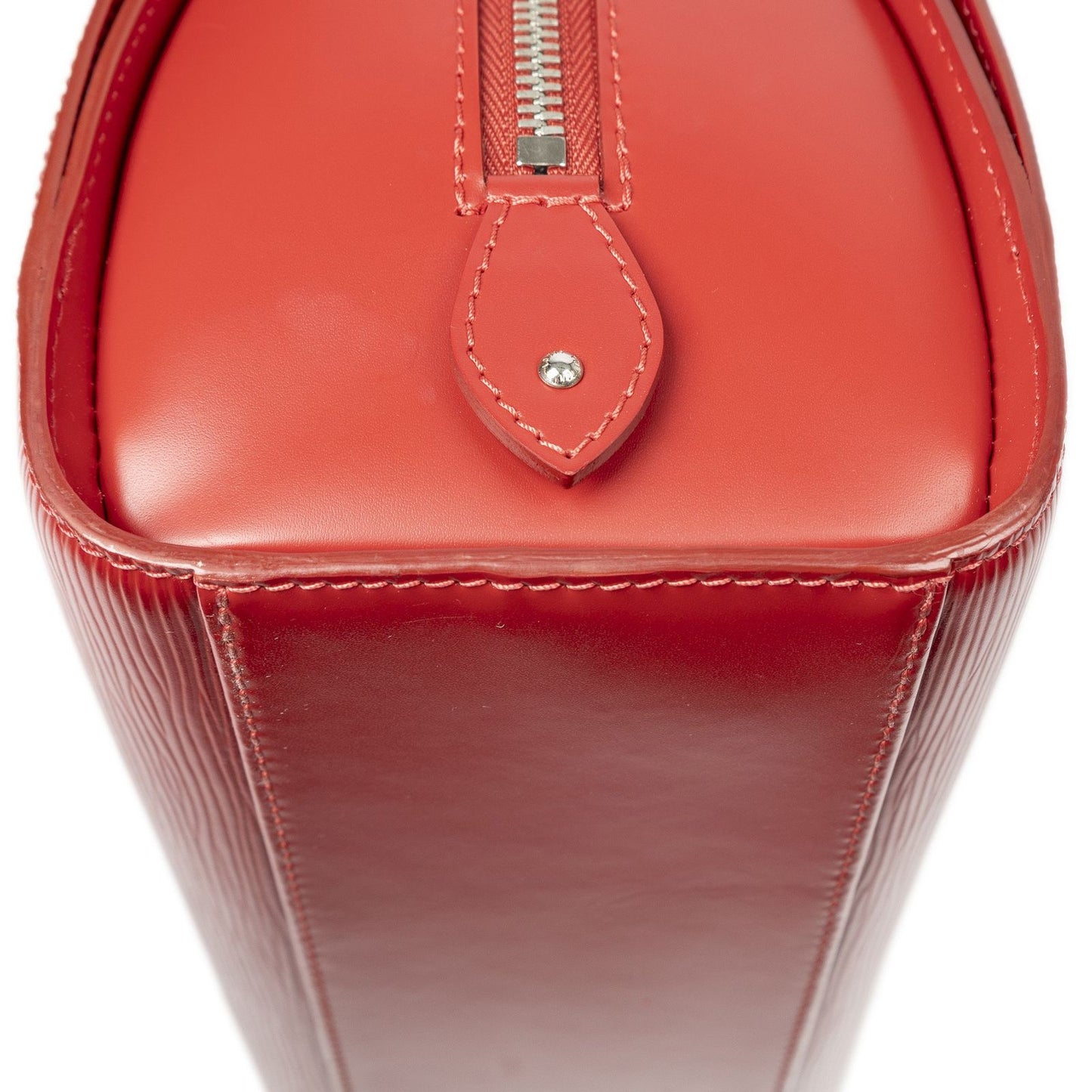 Louis Vuitton Pont Neuf Red Epi Handbag — view 7
