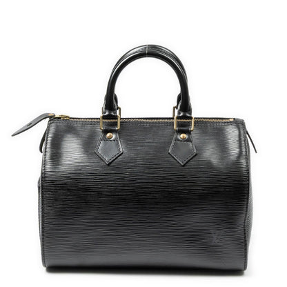 Louis Vuitton Speedy Black Epi Handbag — view 5