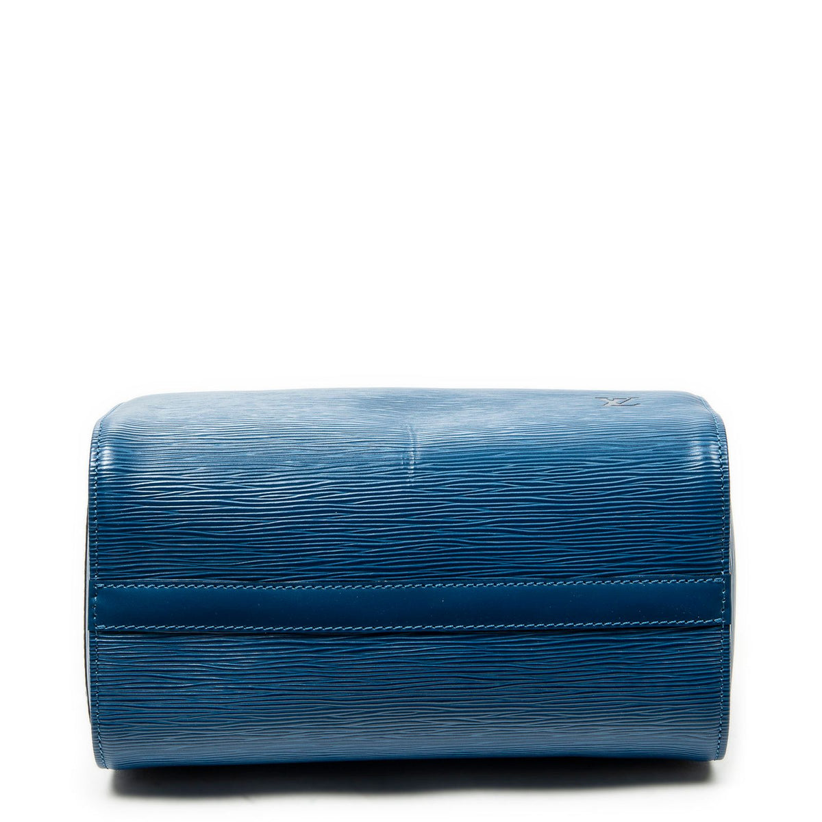 Louis Vuitton Speedy Blue Epi Handbag — view 6