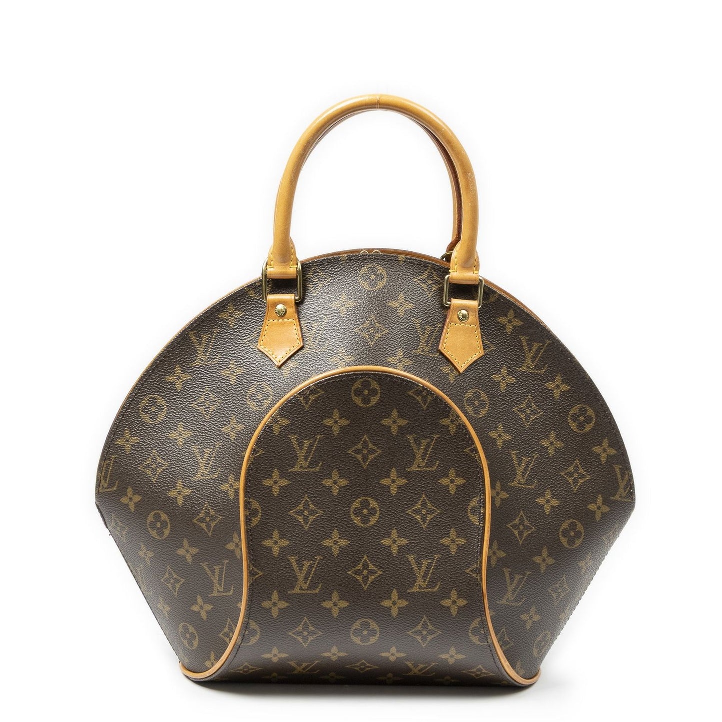 Louis Vuitton Ellipse Brown Monogram Canvas Handbag — view 5