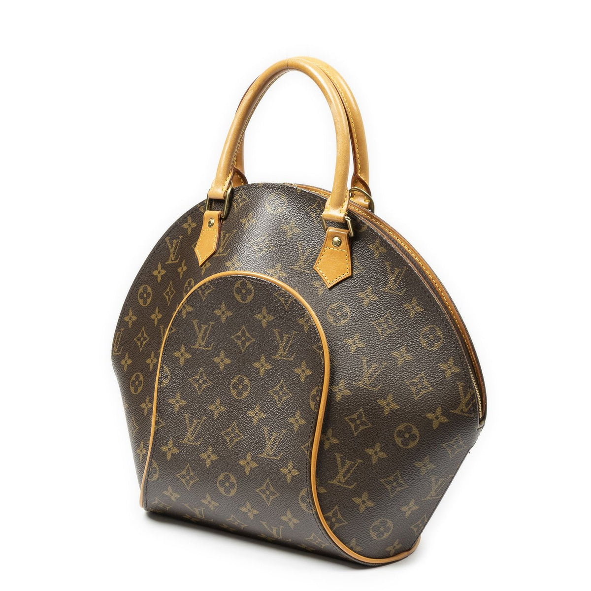 Louis Vuitton Ellipse Brown Monogram Canvas Handbag — view 2