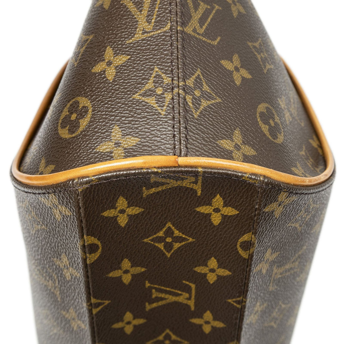 Louis Vuitton Ellipse Brown Monogram Canvas Handbag — view 7