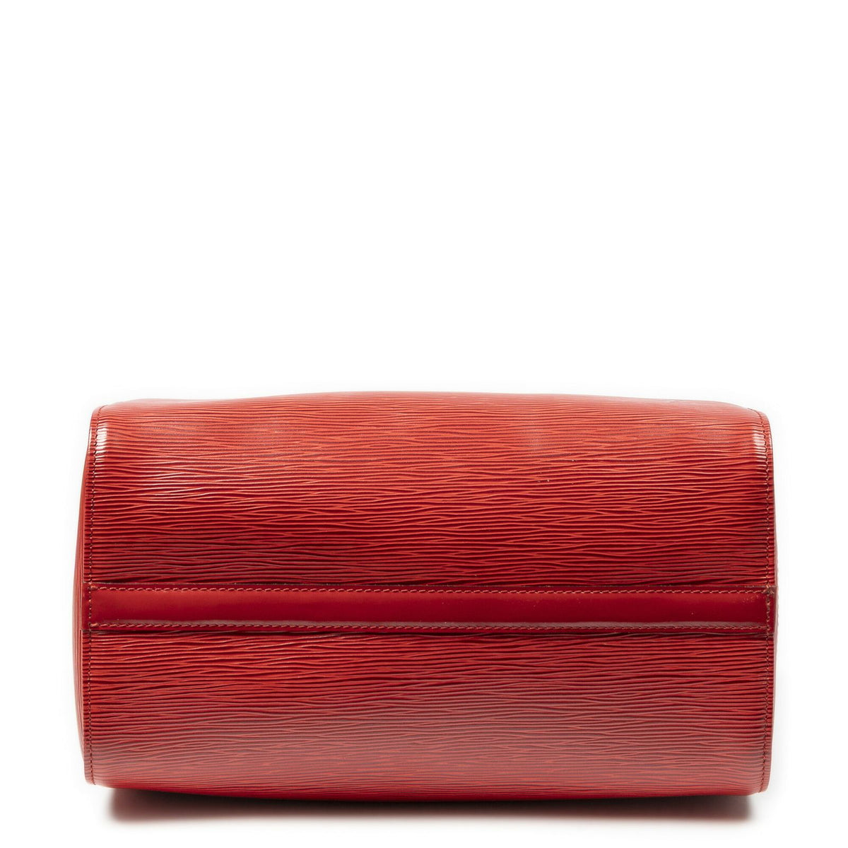 Louis Vuitton Speedy Red Epi Handbag — view 6