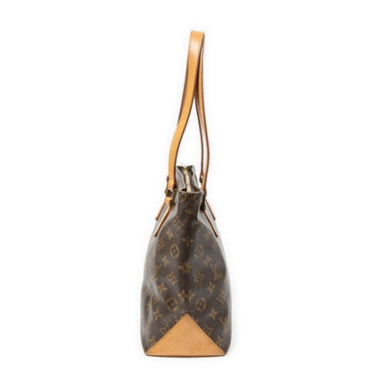 Louis Vuitton Cabas Piano Brown Monogram Canvas Tote — view 3